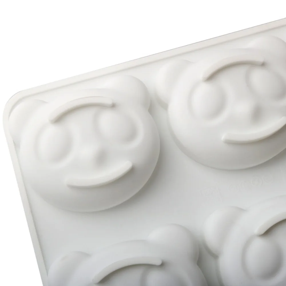 Multicavity Animal Bear Chocolate Silicone Mold Cartoon Panda Mousse Cake Biscuit Candy Ice Soap Candle Making Baking Tool Gift - Image 2