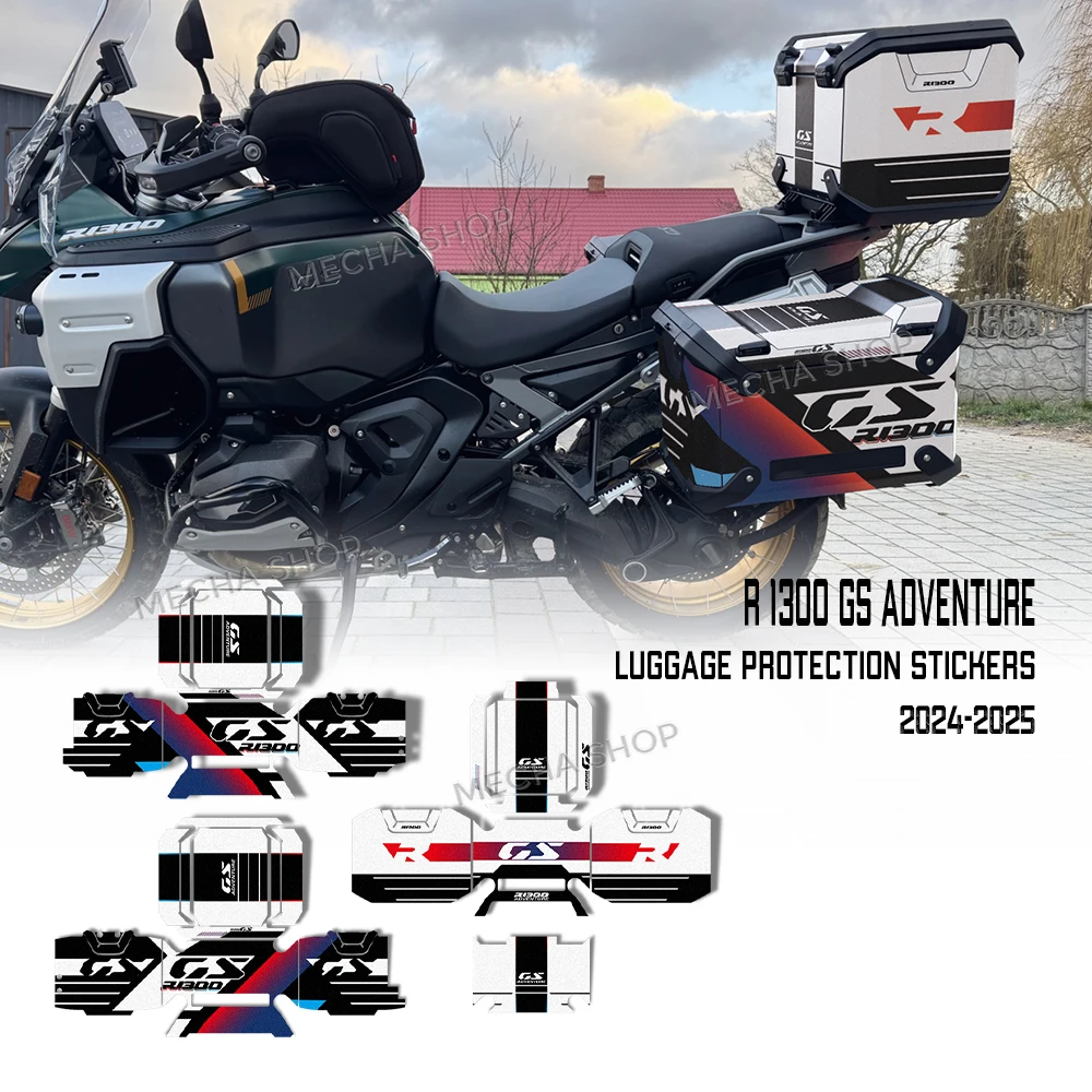

Graphic Kit for R1300GS ADV Side Panniers Top Box Decal Kit Motorcycle Suitcase Stickers