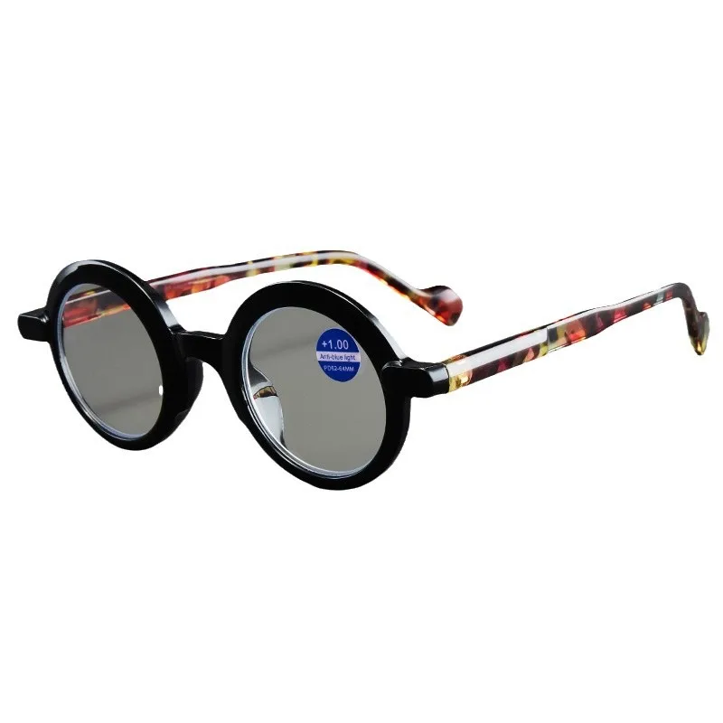 2025 New Round Reading Glasses Women Men Fashion Prescription Presbyopic Optical Eyeglasses Eyewear For Vision +1.0~+4.0