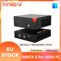 Ninkear MBOX 8 Pro MINI PC AMD Ryzen™ 7 8845HS UP to 5.1GHz 32GB DDR5 1TB SSD WiFi6 BT5.2 Support 8K Three Screen