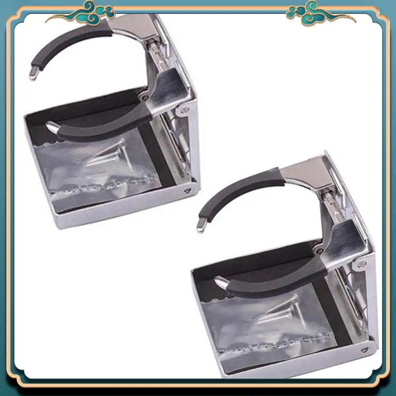 

A54P-2 шт. складной держатель для напитков из нержавеющей стали, черный и серебристый для морского/лодки/каравана/автомобиля