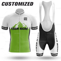 2022 Professional Customize Bicycle Team Name Cycling Jersey Set MTB Cycling Clothing Unisex Summer Breathable Road Bike Uniform