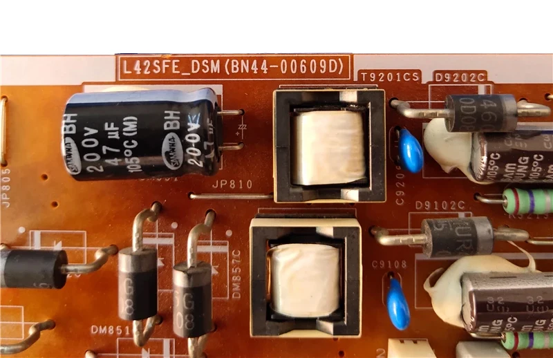 BN44-00609D = BN44-00609A/B/C/E/F Power Supply board is for UA42F5000AW UN40F5000AF UN40F5000AH HG40NB670FF HG40NB677FF