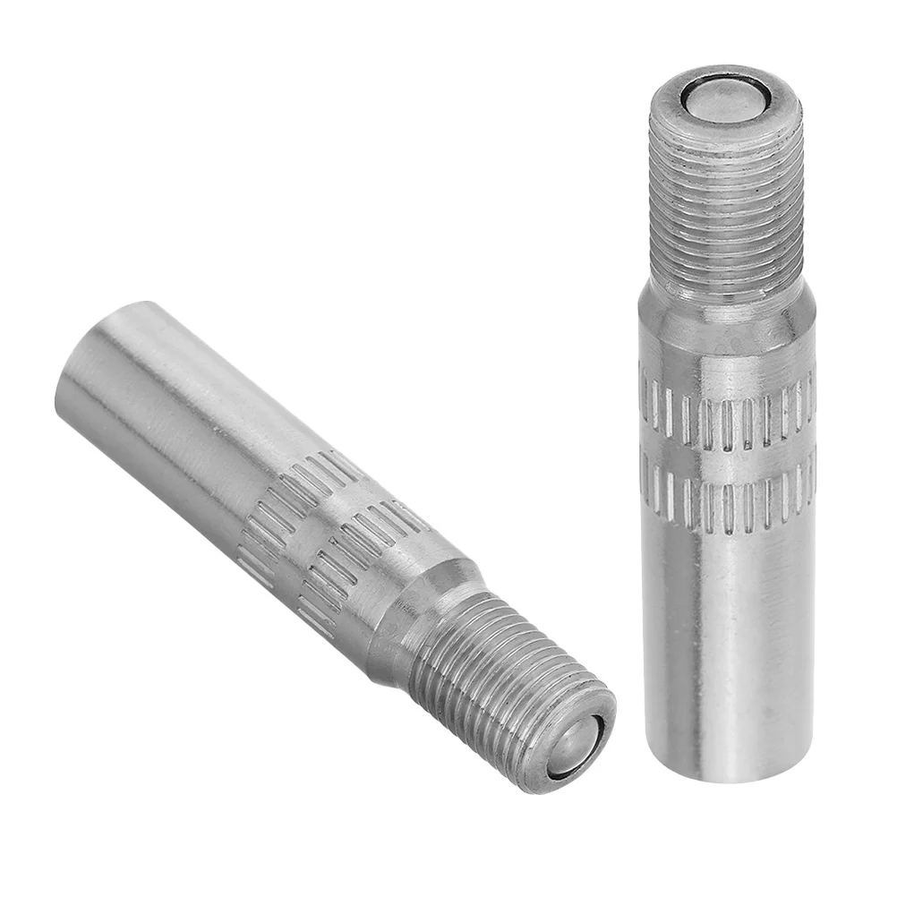 2 قطعة جذع صمام الإطارات تمديد 39 مللي متر كروم مطلي النحاس زاوية محول لسيارة دراجة نارية عجلة التضخم #1