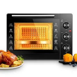 Joyoung Oven Household Electric Oven Large Capacity Oven Fully Automatic Cake Baking Precise Timing and Temperature Control 32L