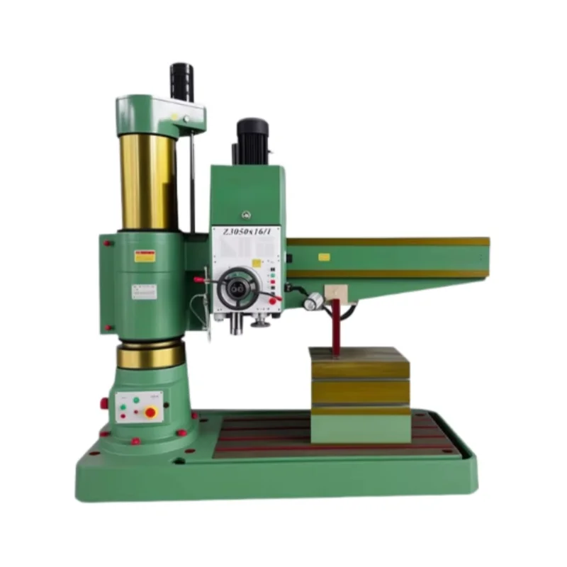 Radial Drilling Machine with Automatic Arm Lifting