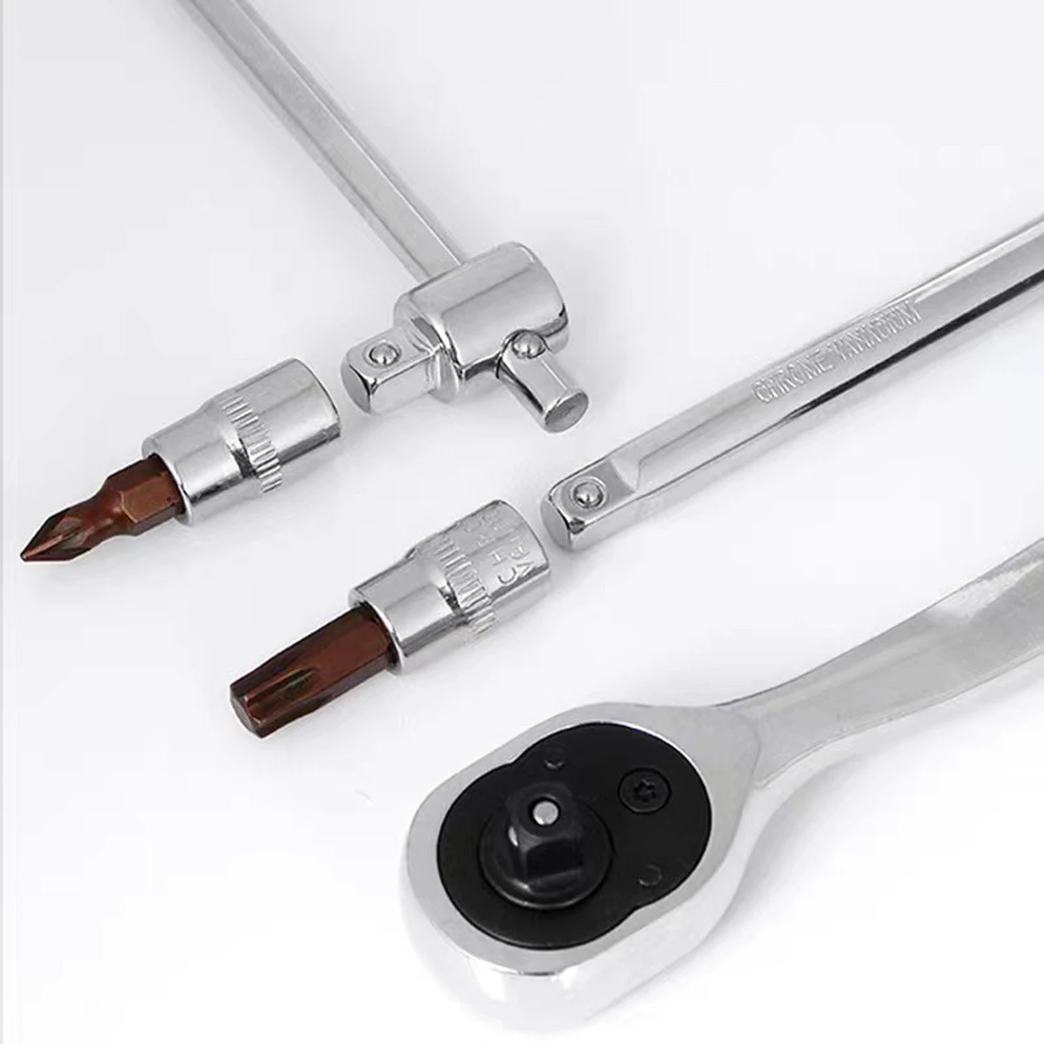 Torx Hex Screwdriver Bits Set 1/4 3/8 Inch Impact Drive Socket T10-T60 H2.5-H14