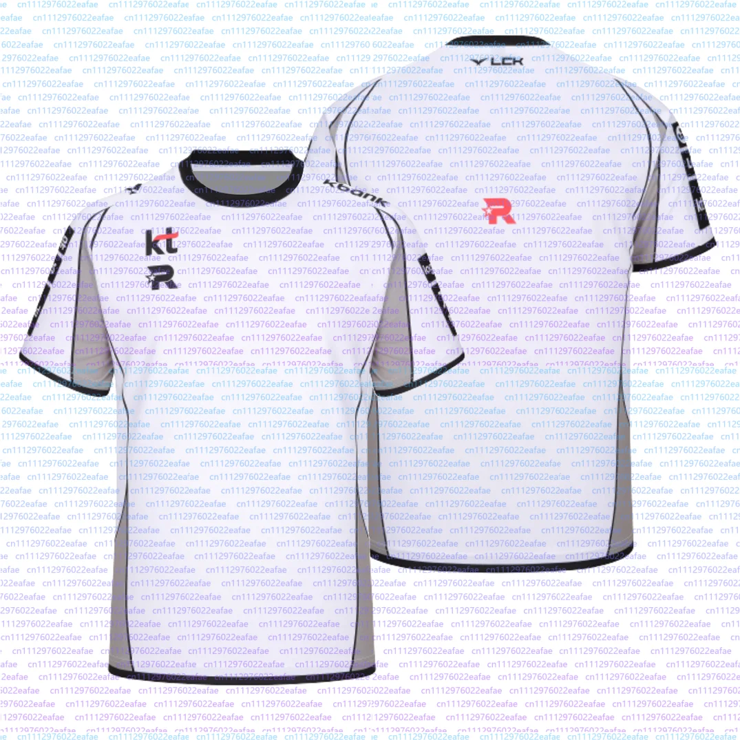 LCK Cup Bdd Team 2026 KT Rolster Fans Jersey Men's Women's Summer Breathable Round Neck Short Sleeve Man Casual T-shirt Tops Tee