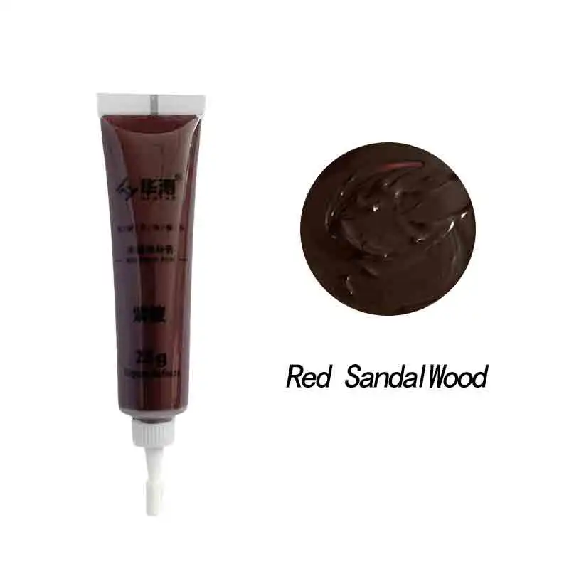 

Red Sandalwood Water based wood veneer damage repair paint floor gap filling paste furniture repair paste