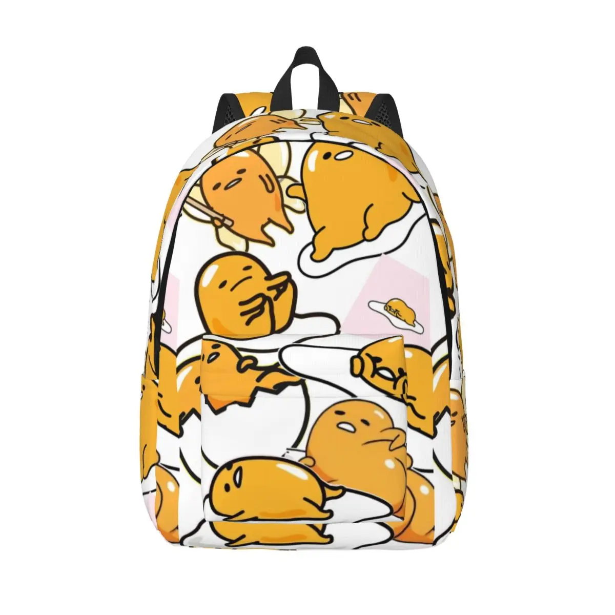 

Гудтама милое яйцо мультфильм для мужчин женщин студенческая школьная сумка для книг рюкзак для начальной школы колледж спорт