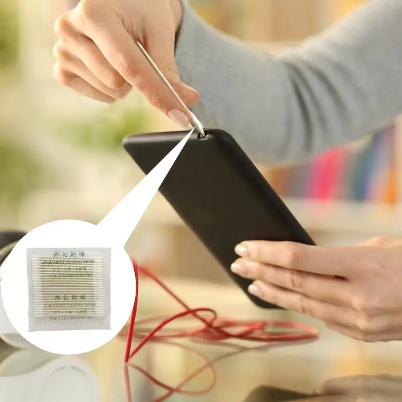 Electronics Cotton Swab Cleaning Electronics Precision Double Ended Cotton Swabs For Cleaning Multi Functional Swabs For Makeup