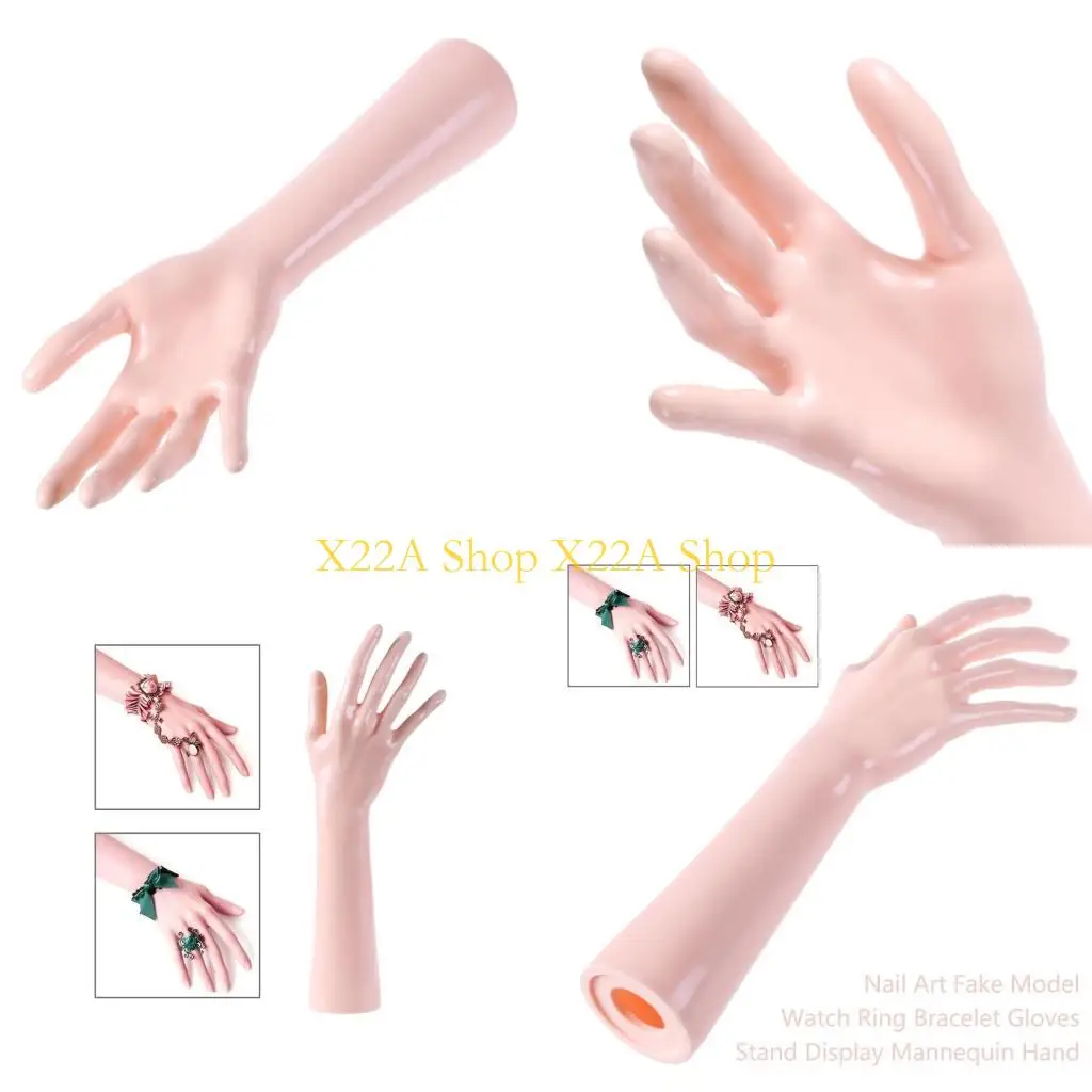 

Unique Art Fake Model Watch Ring Bracelet Gloves Stand Display Mannequin Hand