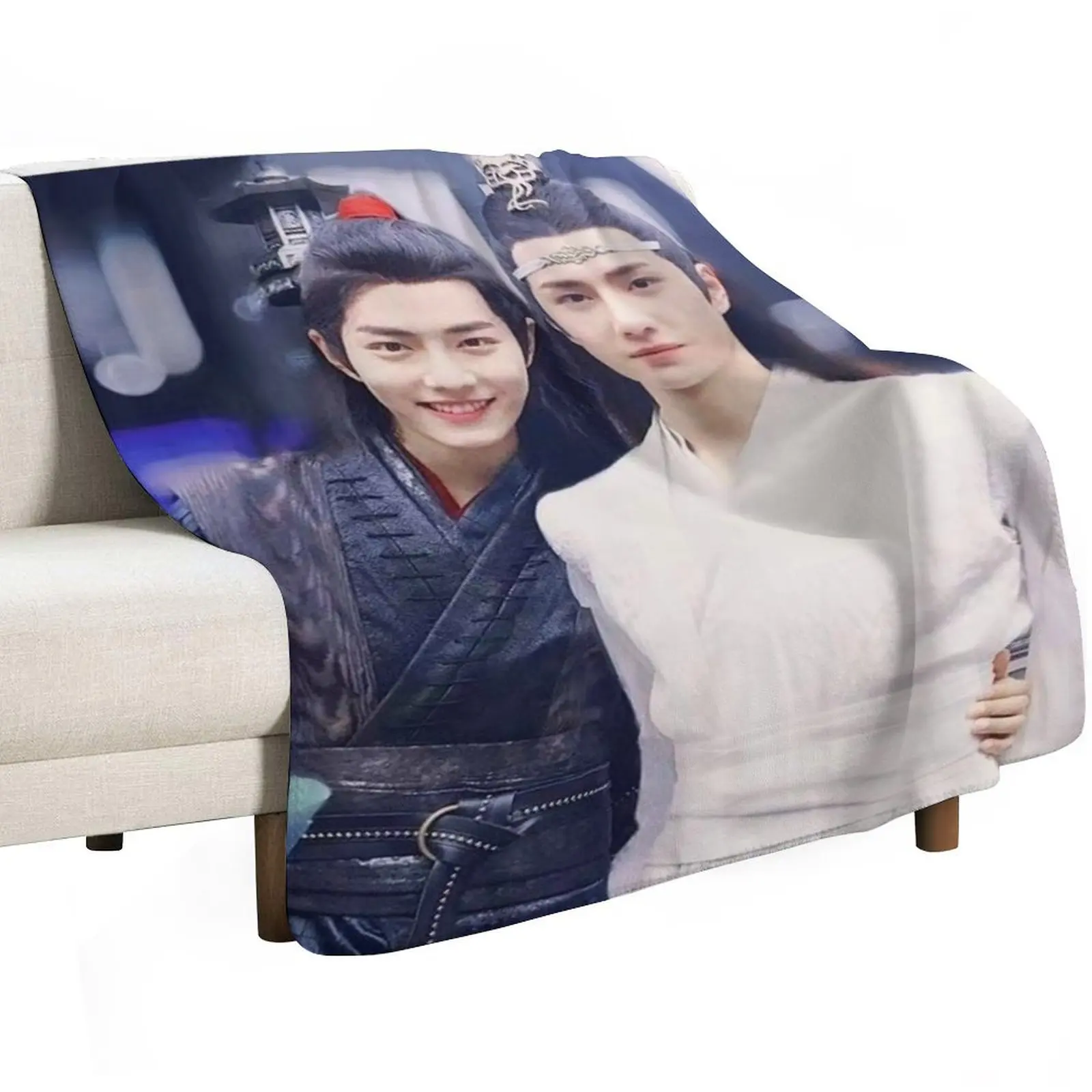 The Untamed TGCF Throw Blanket Picnic Luxury wednesday Sofas Plaid on the sofa Hair Blankets