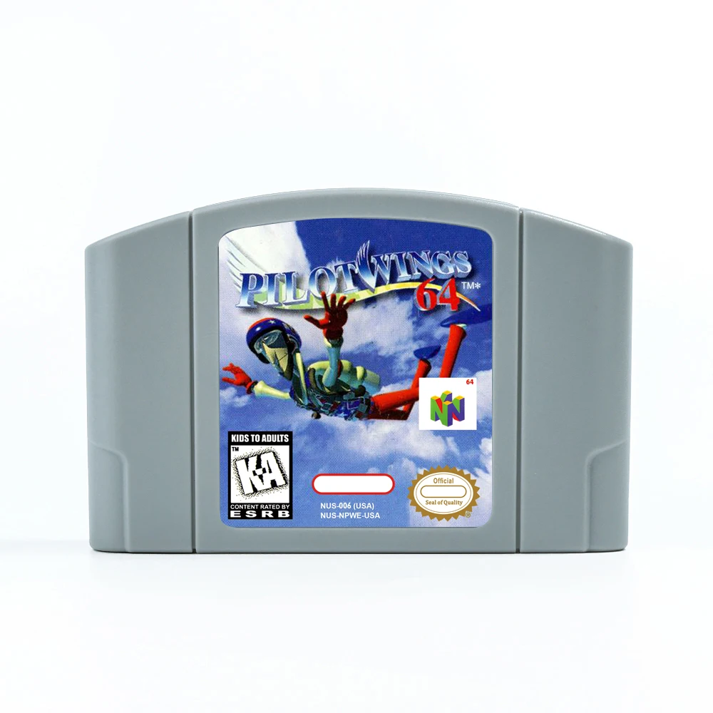 Pilotwings Retro 64  for Retro 64  Bit Game Cartridge USA EUR Version NTSC PAL FormatChidren Gift Gaming