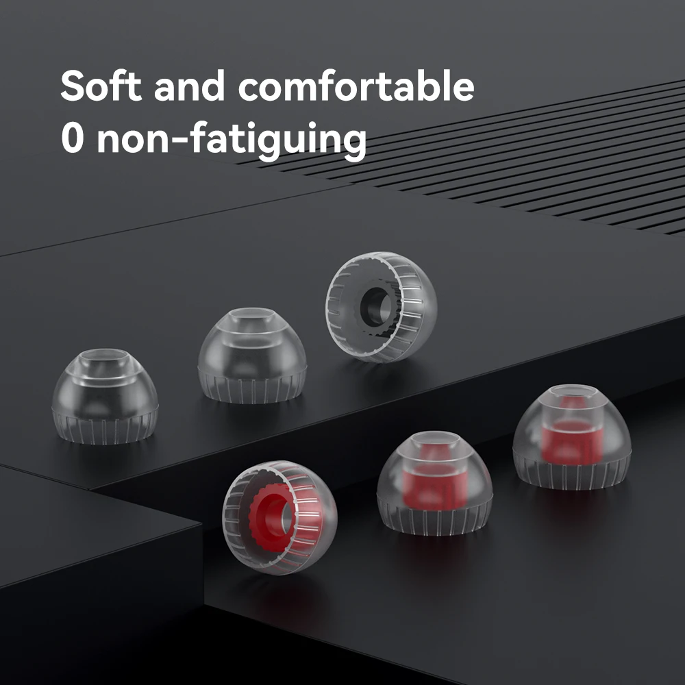 TRN T Ear-Tips auricolari auricolari in Silicone cuscinetti per auricolari Covers Cap auricolari auricolari per diametro da 3.8mm a 6.2mm auricolare