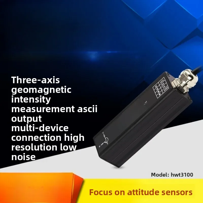Manufacturer's hot-selling HWT3100 three-axis electronic compass geomagnetic sensor PNI magnetometer heading angle flux gate