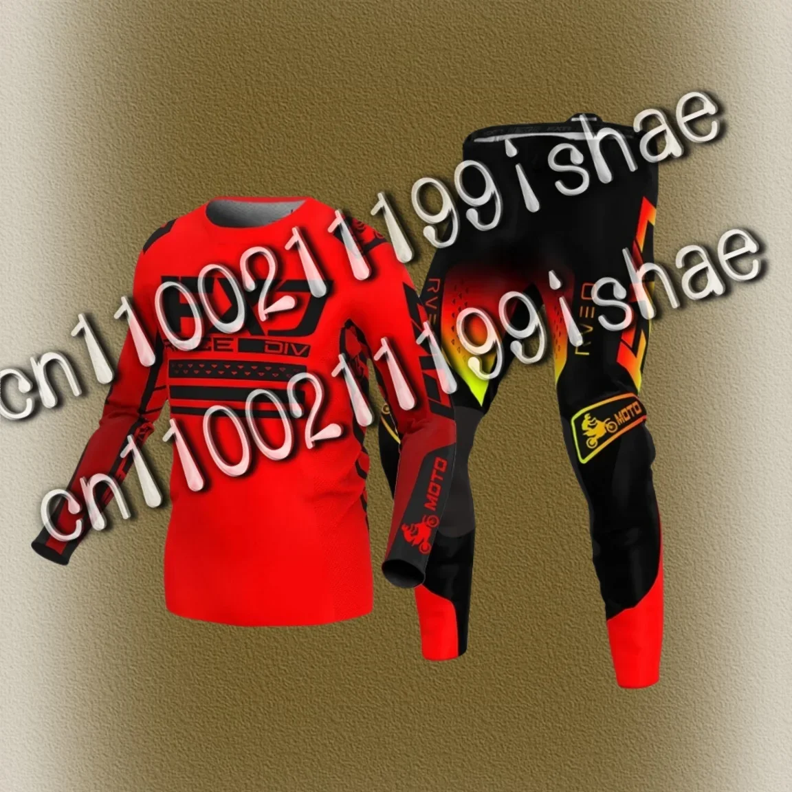 

Motocross Gear Set Racing Suit Off-road MX DH BMX ATV MTB Enduro MOTO Mens Kits Women's Mountain Motorcycle Combo Downhill