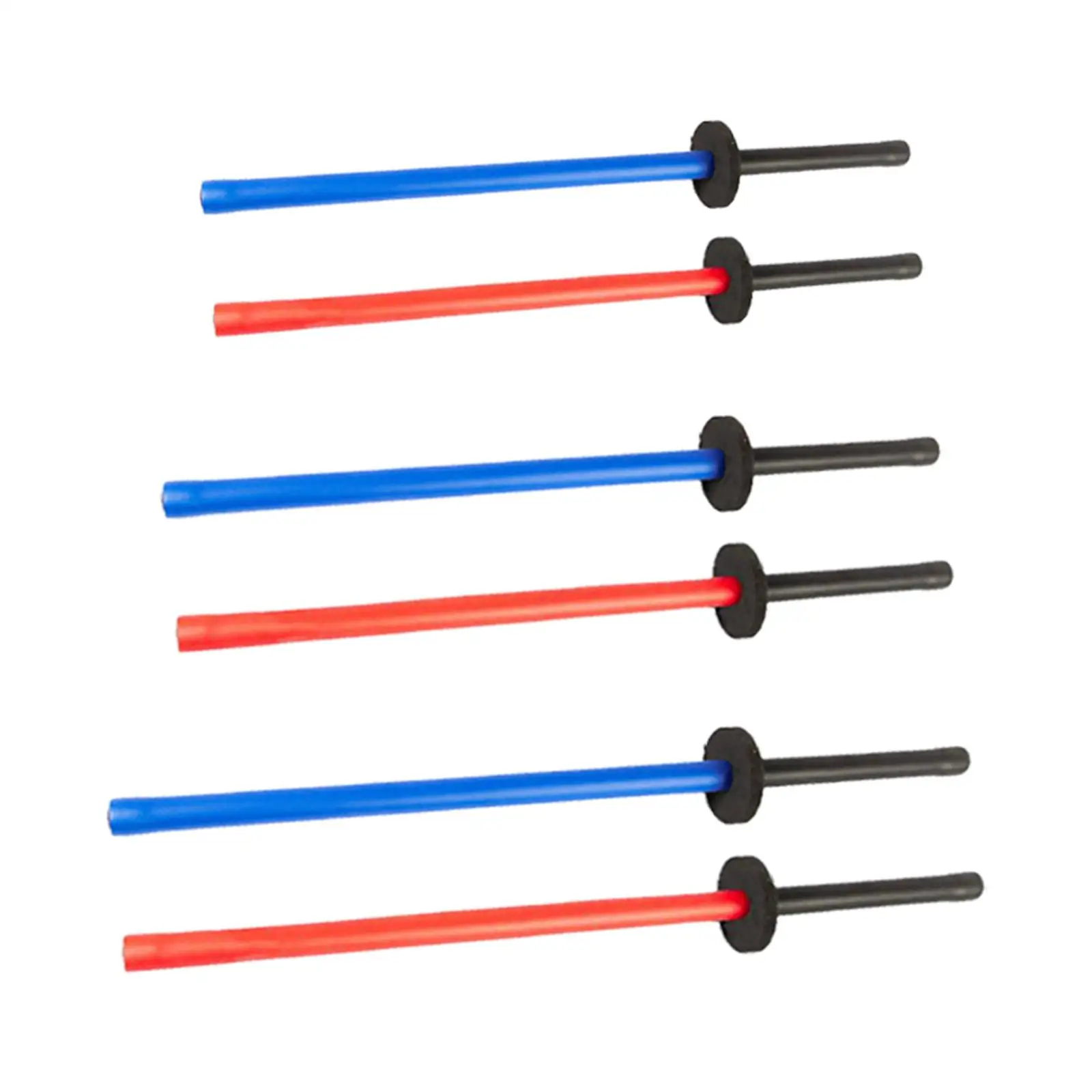 Durable Sponge Training Rods Martial Arts Practice Sticks Non Slip Handle Set for Kids Outdoor Sports and Dojo Drills
