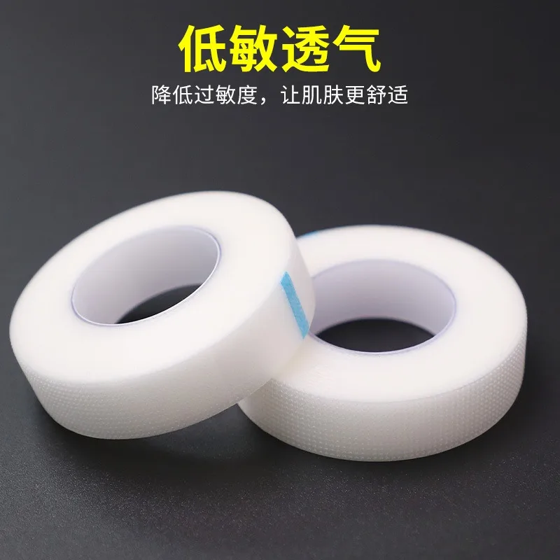 Cinta médica de PE, malla transpirable, transparente, fácil de rasgar, vendaje adhesivo sensible a la presión para adultos, bebés y niños, cuidado Bady