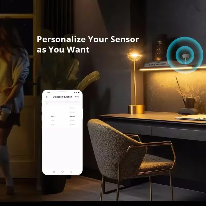 SONOFF Zigbee czujnik obecności człowieka SNZB-06P wykrywanie obecności wykrywanie światła inteligentna automatyka domowa dla Google Alexa Alice