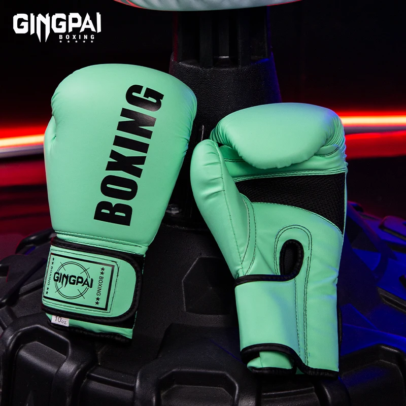 

Adult boxing gloves professional Sanda Muay Thai combat training children boxing gloves boys girls punching sandbags breathable