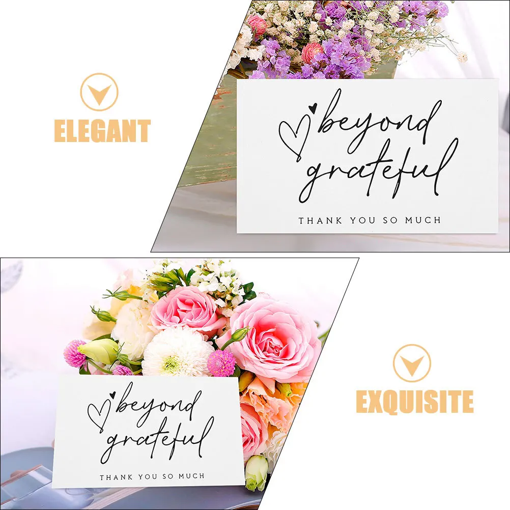 200Pcs Thank You Cards Bulk with Envelopes for Small Business Wedding Holiday Thanksgiving Gratitude Notes Appreciation Cards