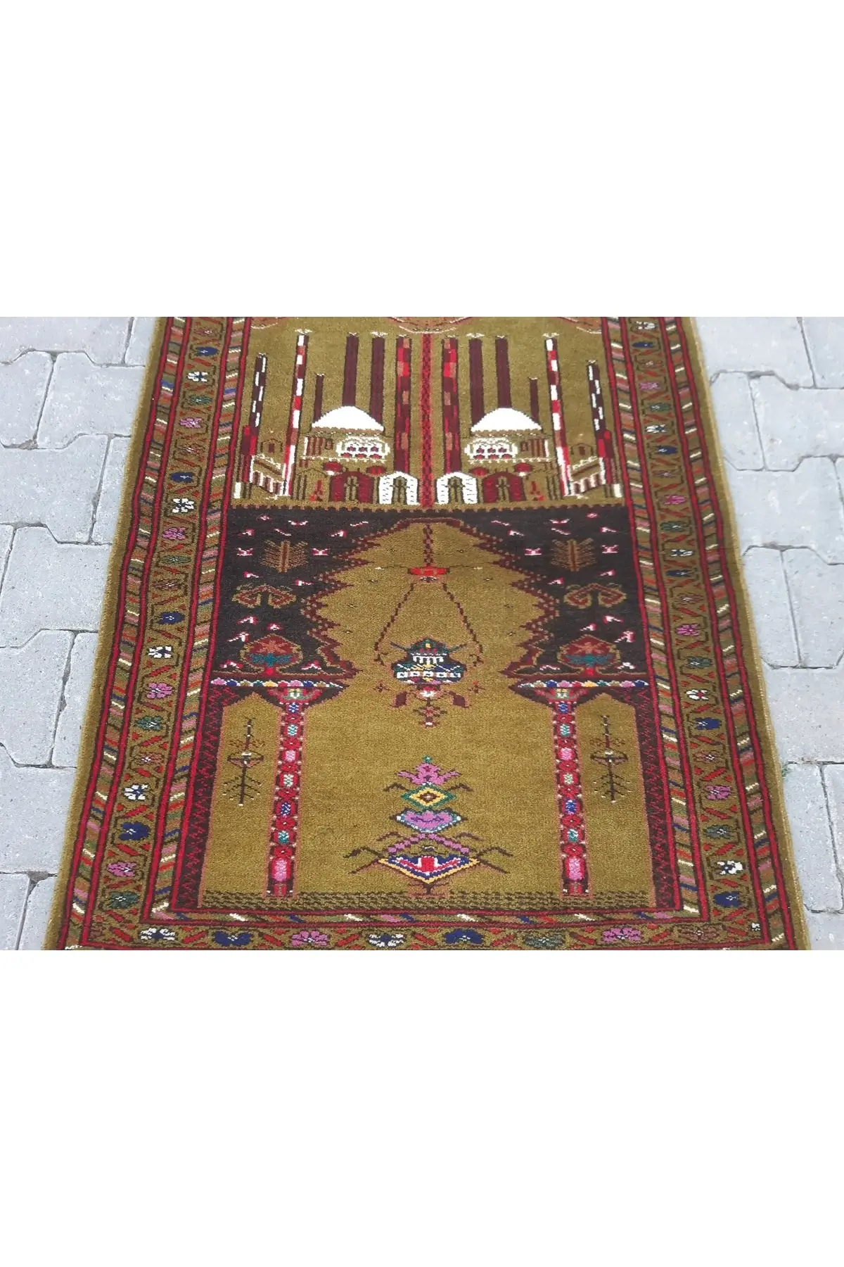 DOLBOVI antique hand woven exquisite carpet Rug Rug-82x100 Cm - Ar128 Meditation Rug