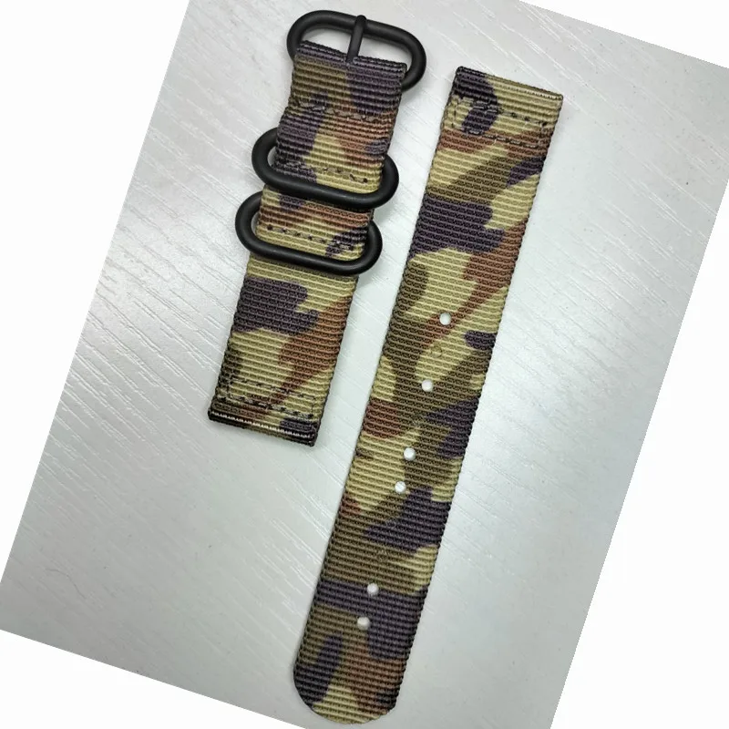 Camo two-stage Nylon strap 20.22.24MM