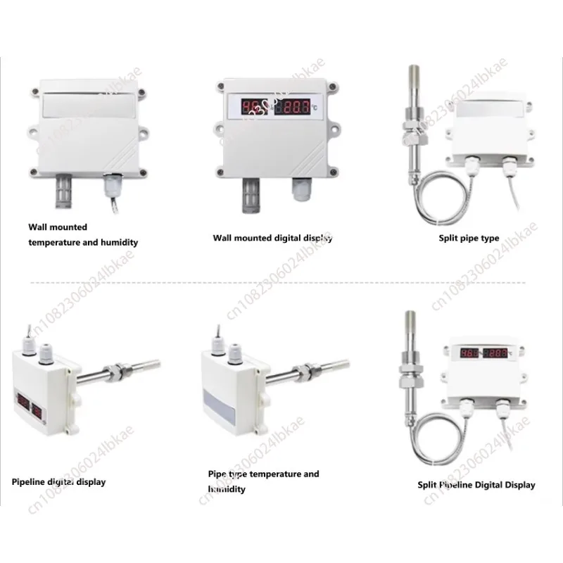 Digital 4-20ma output lcd display 24vdc humidity soil temperature sensor for greenhouse farming