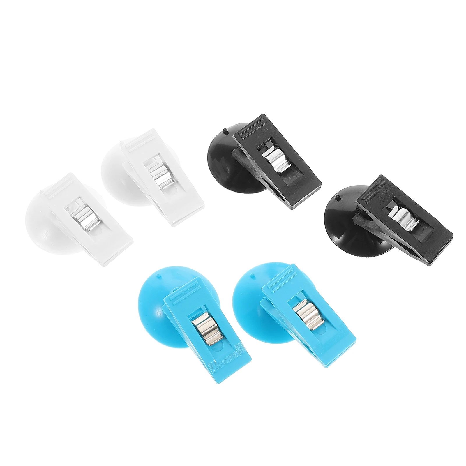 

6pcs Windshield Paper Organizer Suction Cup Clamp Durable Easy Install Multifunctional Car Seat Storage Solution Cup