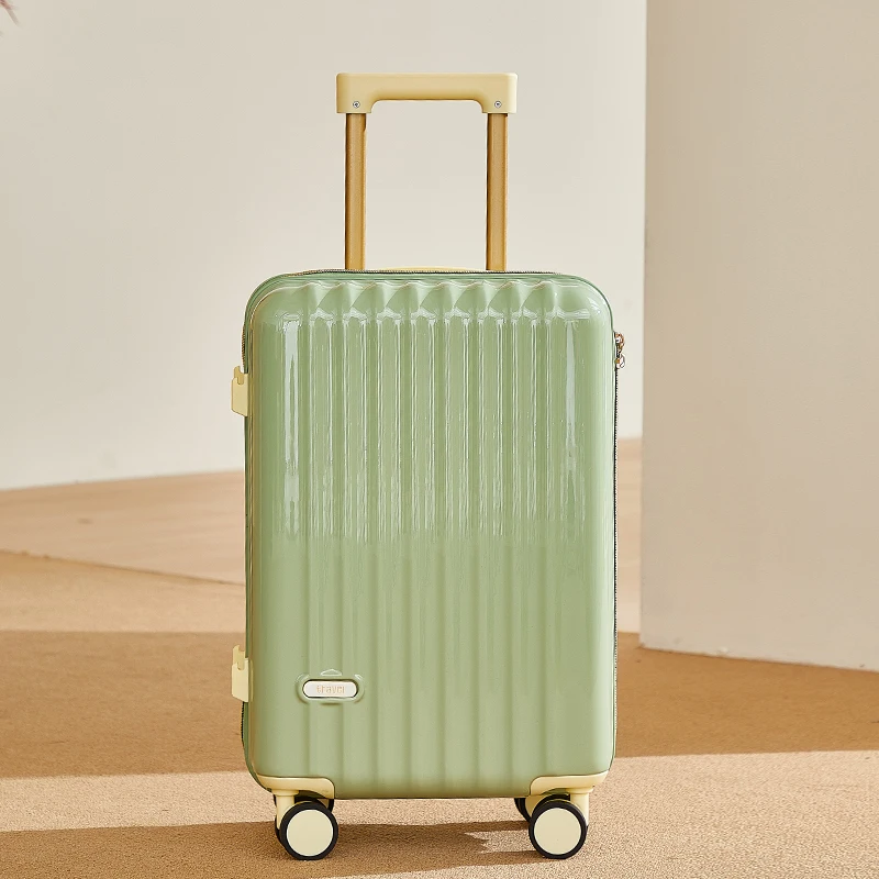 

Travel Suitcases for Men and Women 20-26 Inch Thickened Luggage Password Carry-On Suitcases with Smooth-Rolling Wheels