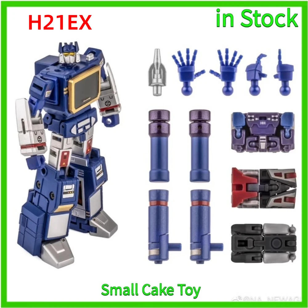 متوفر في المخزون لعبة روبوت جديدة قابلة للتحويل Newage NA H21EX Scaramanga Soundwave لعبة نسخة ملونة ألعاب شخصيات الحركة