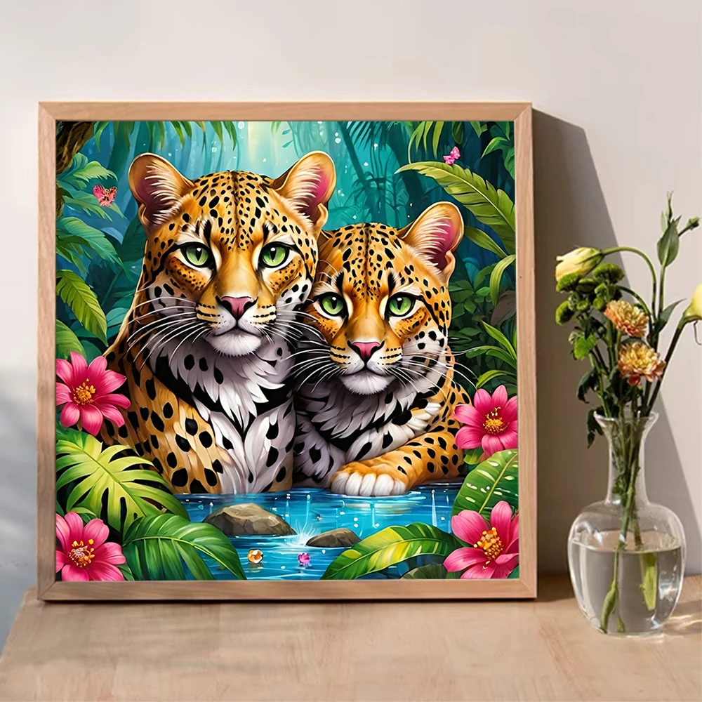 Алмазная вышивка Momoart: Тигр – обзор и цена Resin Art Price