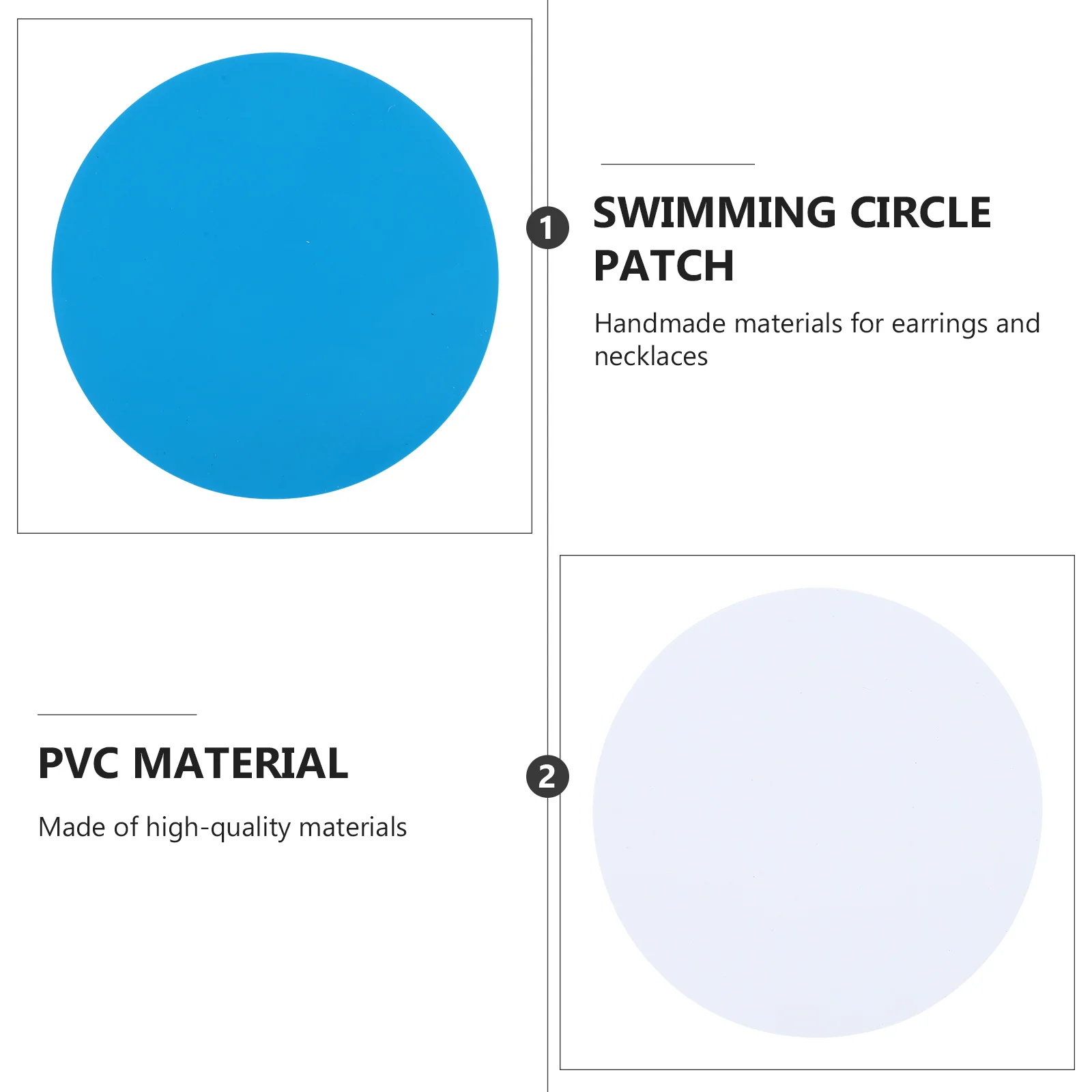 10 قطعة ذاتية اللصق مقاوم للماء رقعة إصلاح للمنتج نفخ بولي كلوريد الفينيل عوامة للسباحة إصلاح ملصق لعبة قابلة للنفخ التصحيح #2