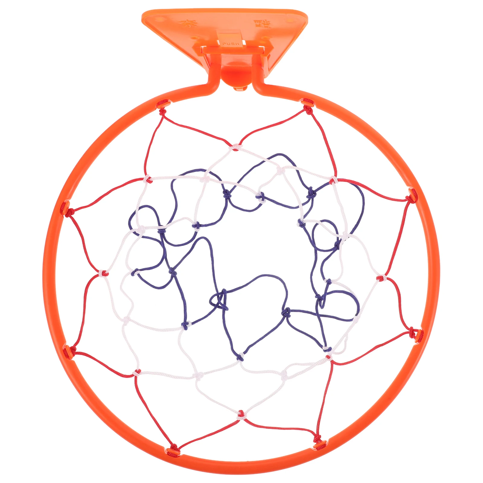 

Wall Mounted Basketball Hoop Indoor Silent Kids Foldable Plastic Frame Space Saving Portable Game Toy for Children Wall