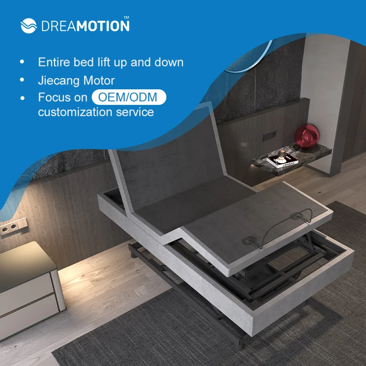 Dreamotion إطار سرير متعدد الزوايا لرفع الرأس والقدم لرعاية المسنين #2