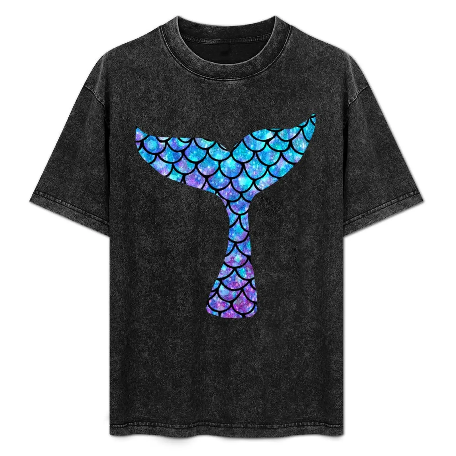 

Mermaid Tail T-Shirt Fitness Quick Dry Short Sleeve Top
