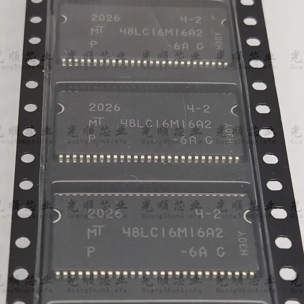 5 adet MT48LC16M16A2P-6A:G TSSOP54 STOKTA VAR