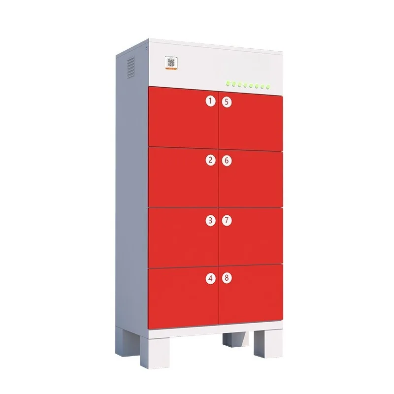 8-Warehouse electric vehicle battery intelligent charging cabinet