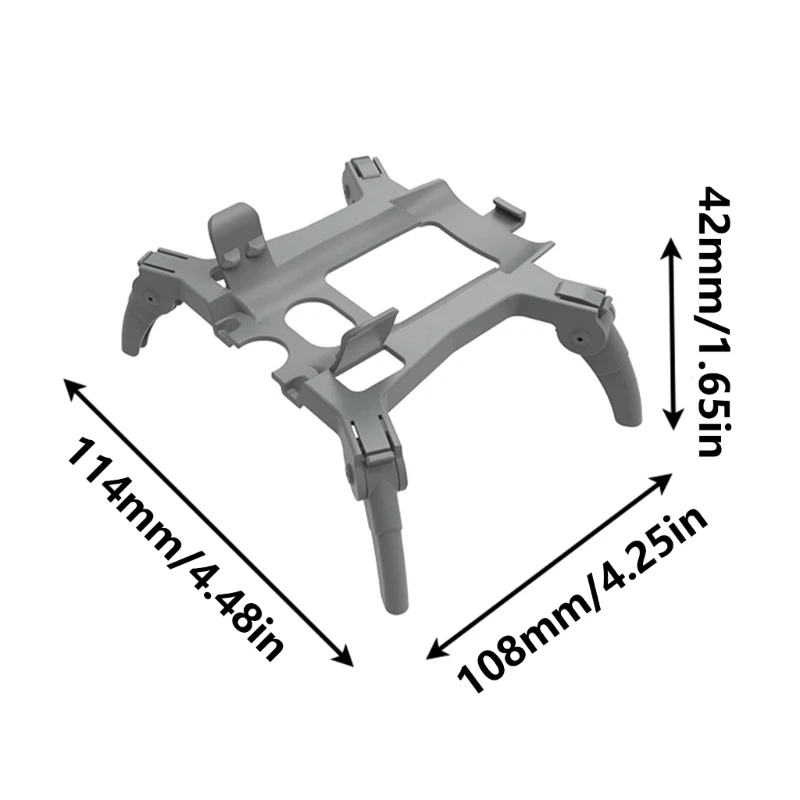 Landing Gear for AIR 3S/3, Foldable Extension Legs Portable Landing Legs 448F