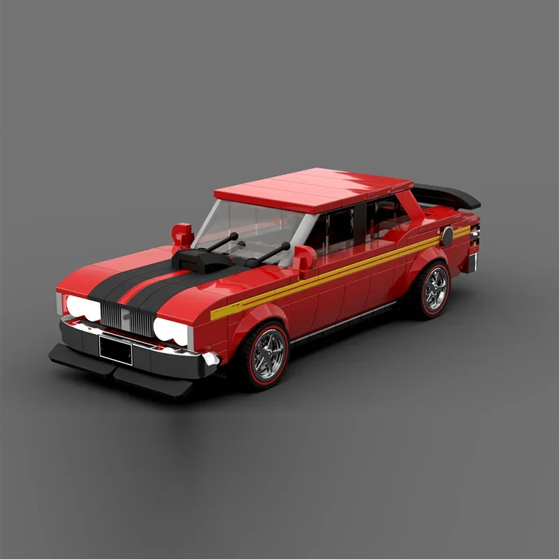 Speed Hypercar Model MOC Building Bricks Falcon XY Hypercar Modular Technology Gifts Holiday Assemble Children Toys Suit