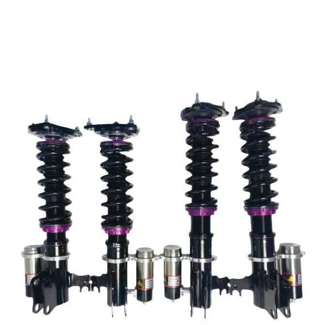 For Compatible Coilover Suspension Shock Absorber Assemblies 32-Level Damping Adjustment Monotube Design Model for subaru Made