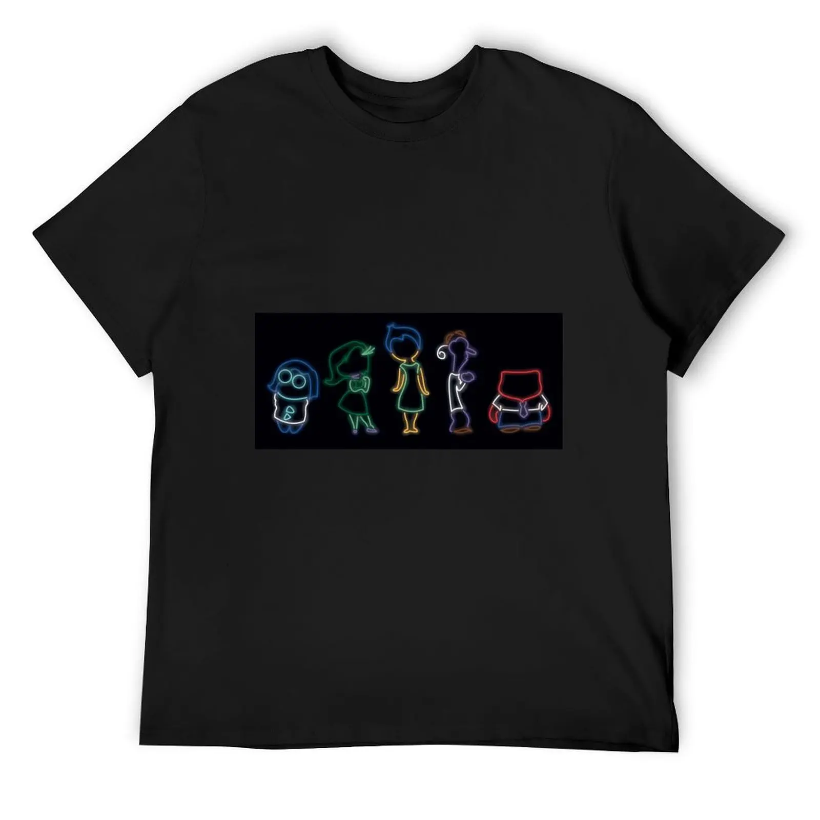 

Inside Out Neon T-Shirt tops aesthetic clothes graphics oversized t shirts for men