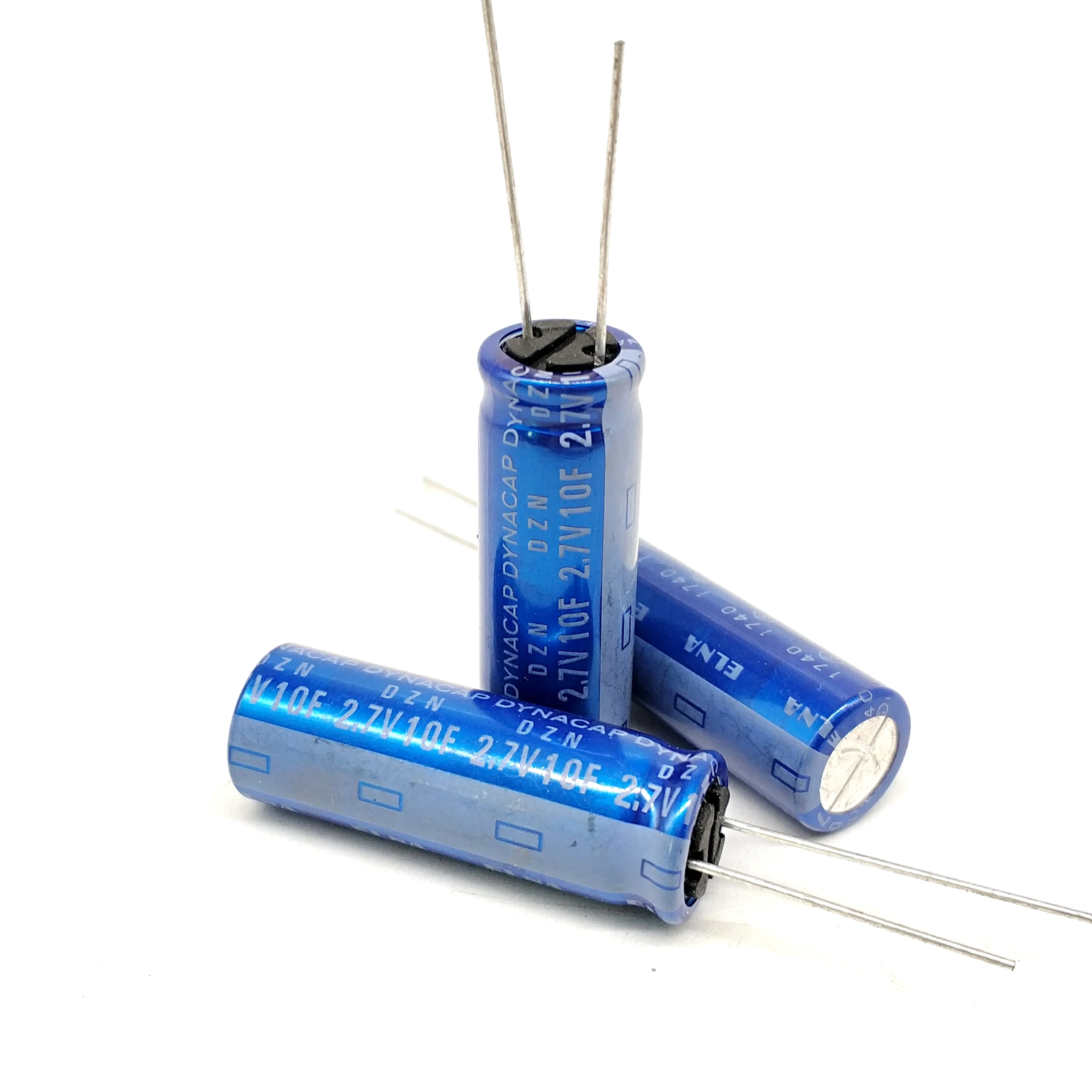 Super Capacitors DZN Series 2.7V 1F 2.7F 3.3F 4.7F 5.6F 6.8F 10F 15F 22F 33F Capacitor SuperCapacitor Condensatore