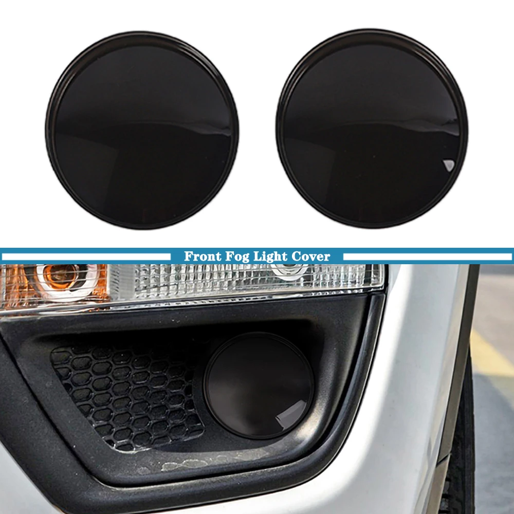 Car Front Fog Light LED Lamp Decoration Protector Cover Trim Frame for Jeep Compass 2017 2018 2019 2020 Exterior Accessories