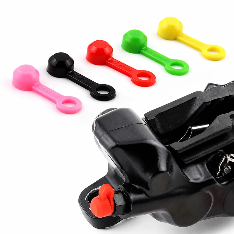 Bicycle Hydraulic Brake Bleed Nipple Dust Cap Silicone Protective Cover 20mm for MTB Road Bike Disc Brake Caliper