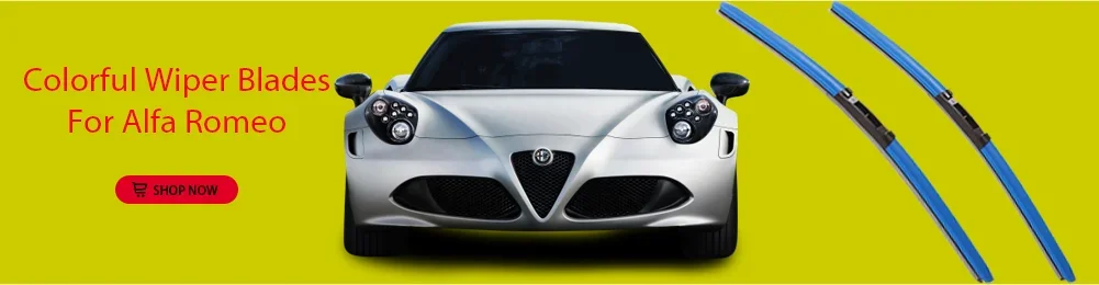 LNJING Bunte Scheibenwischerblätter für Alfa Romeo Mito 955 2008-2019 – Detail 2