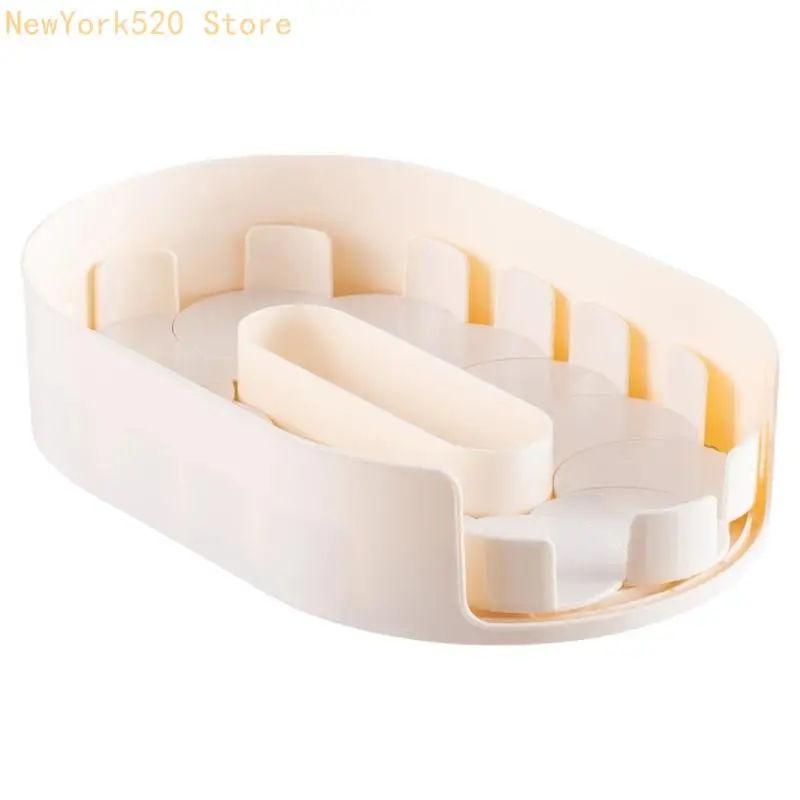 Refrigerator Organizers Box With Partition Panel PET Household Container N84C