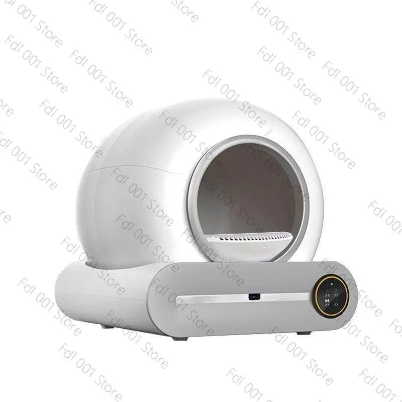 New 9L Automatic Smart Cat Litter Box Self Cleaning Fully Enclosed Large Cat Toilet Litter Tray