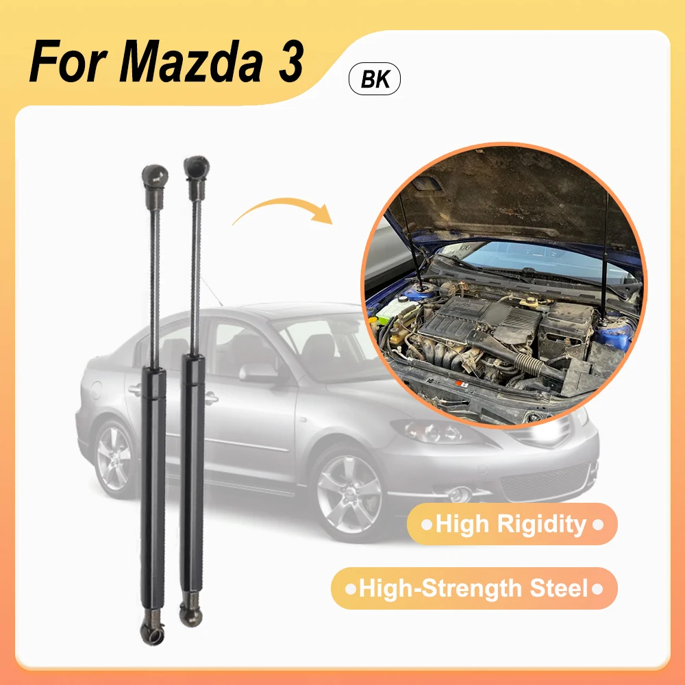 

Стойки капота для Mazda 3 Axela BK 2003-2009, передний двигатель, газовые пружины, амортизаторы, подъемные опоры, 2 шт.
